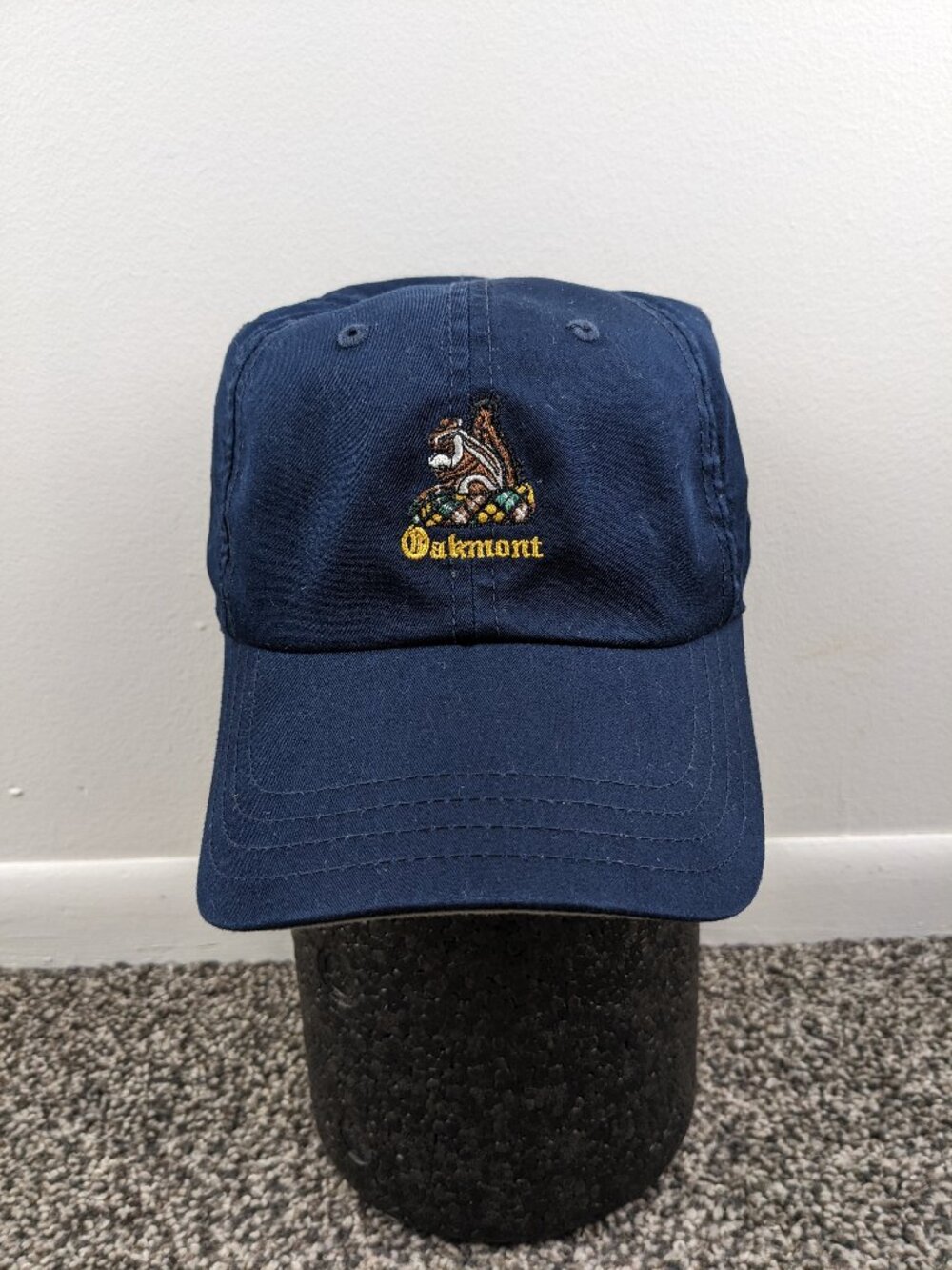 Oakmont Country Club Hat Cap American Needle Strapback Cotton Navy Blue